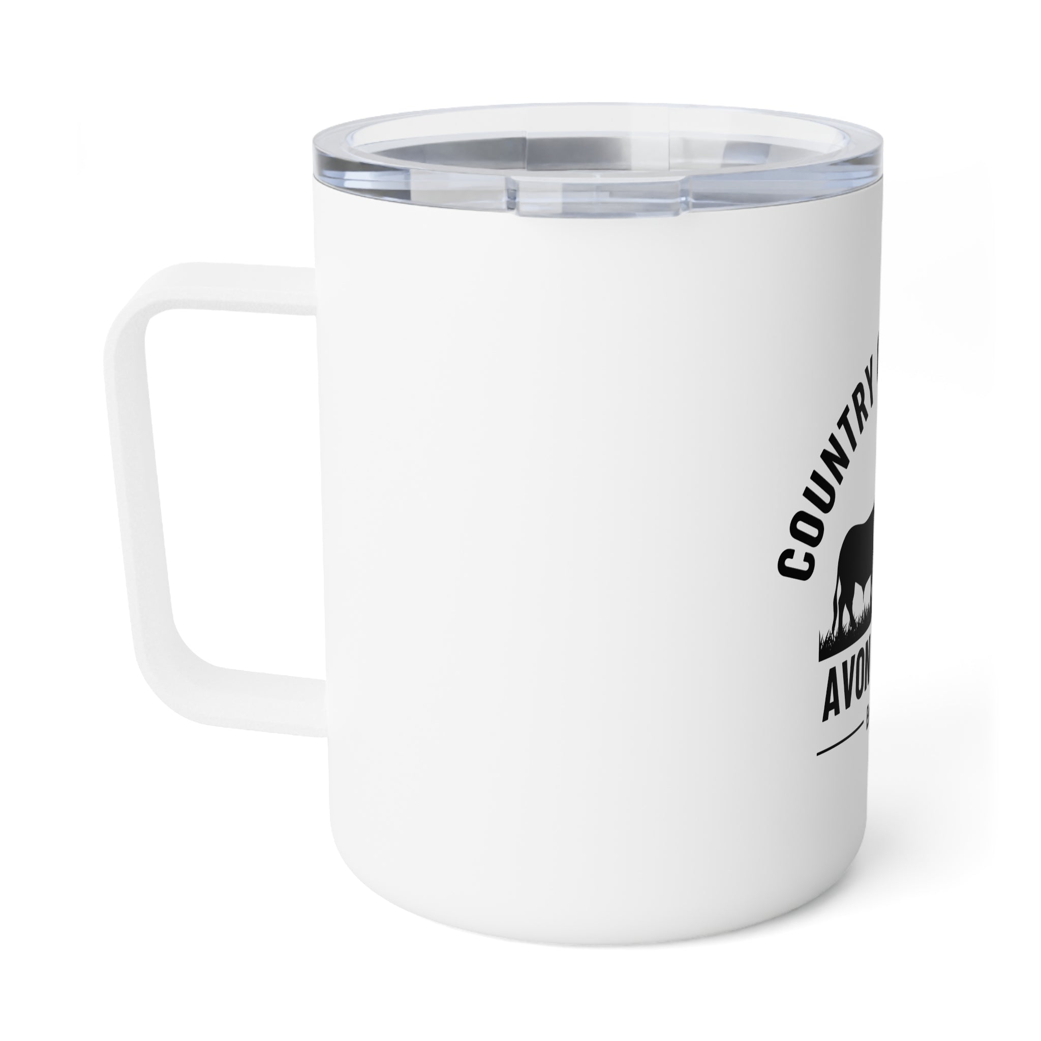 Country Cattle Farm 10oz Insulated Coffee Mug — Avon Park, FL Est. 2025