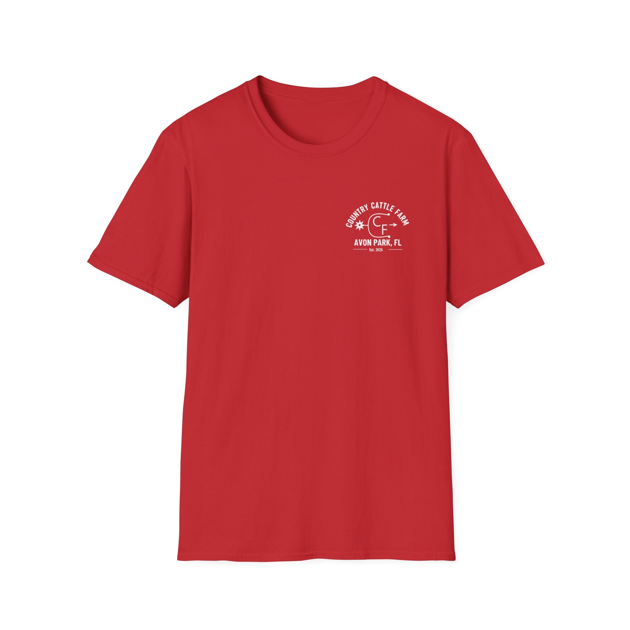 Country Cattle Farm Avon Park FL T‑Shirt — Vintage Ranch Logo Tee