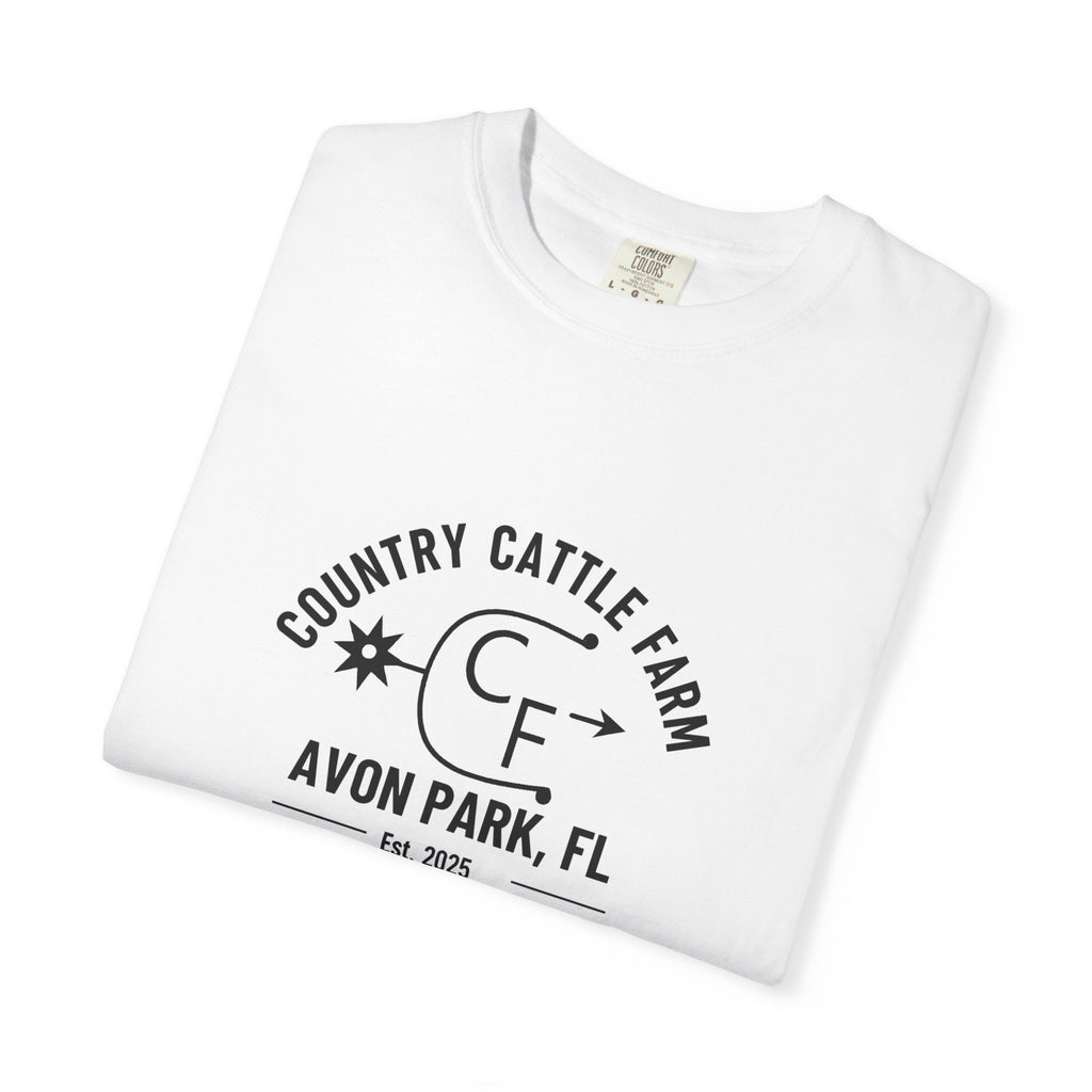 Country Cattle Farm T-Shirt — Avon Park, FL Ranch Tee (Est. 2025)