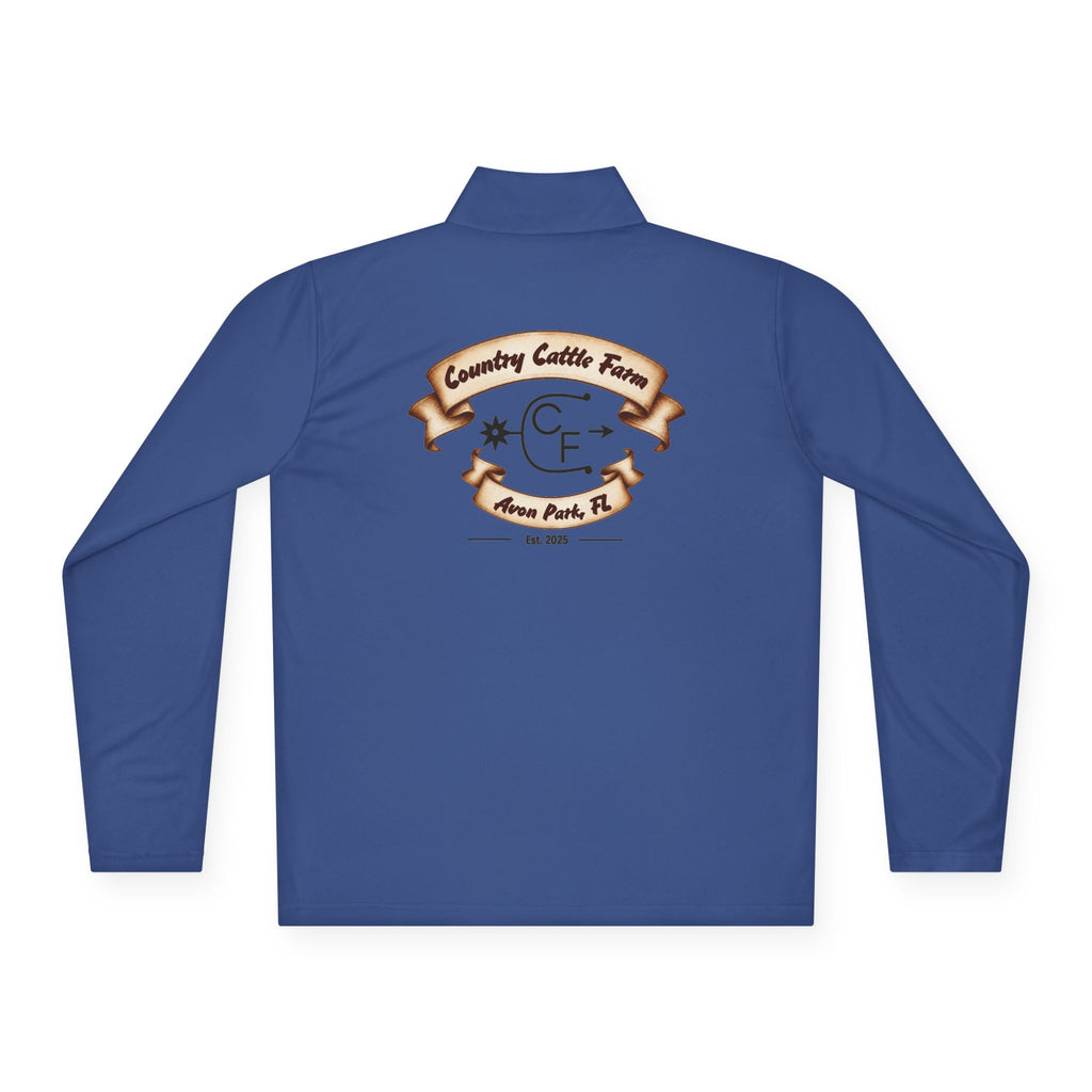 Unisex Quarter-Zip Pullover