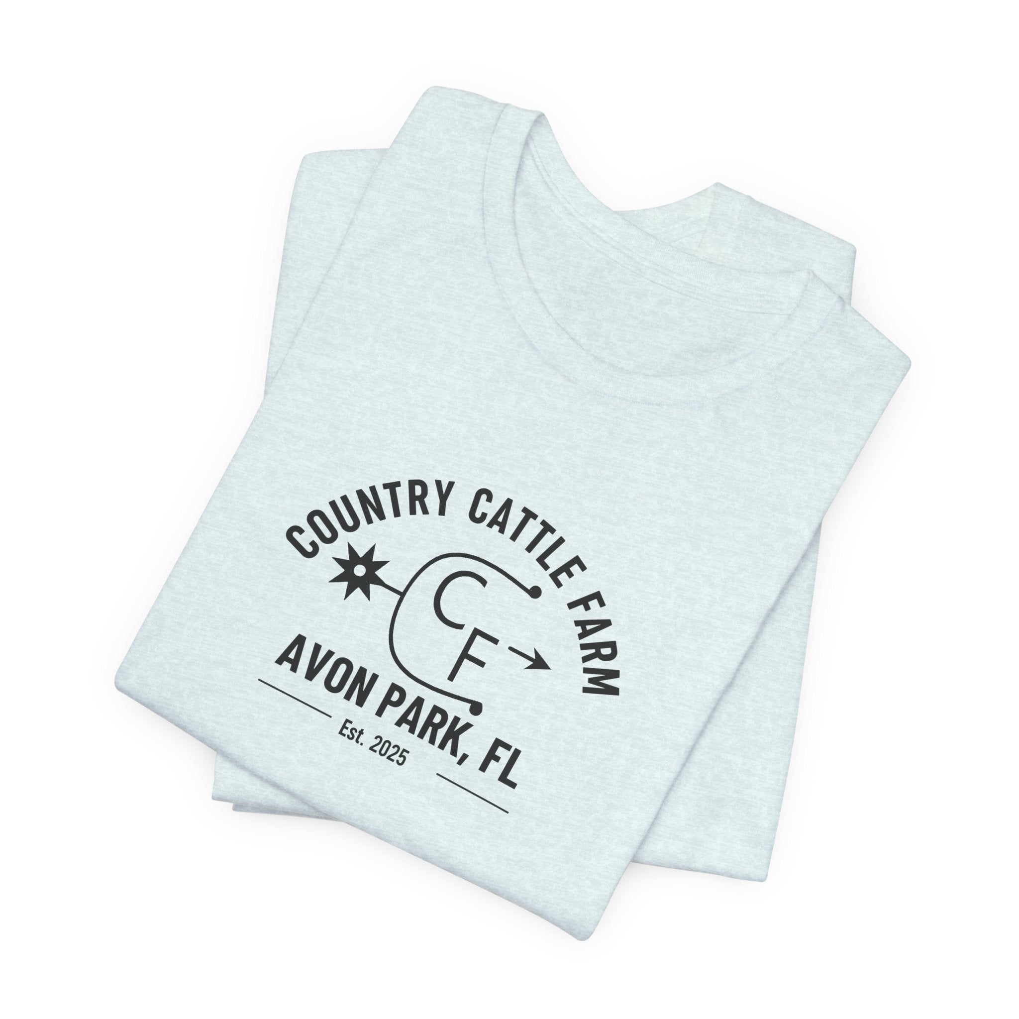 Country Cattle Farm Avon Park FL T-Shirt — Vintage Ranch Logo Tee