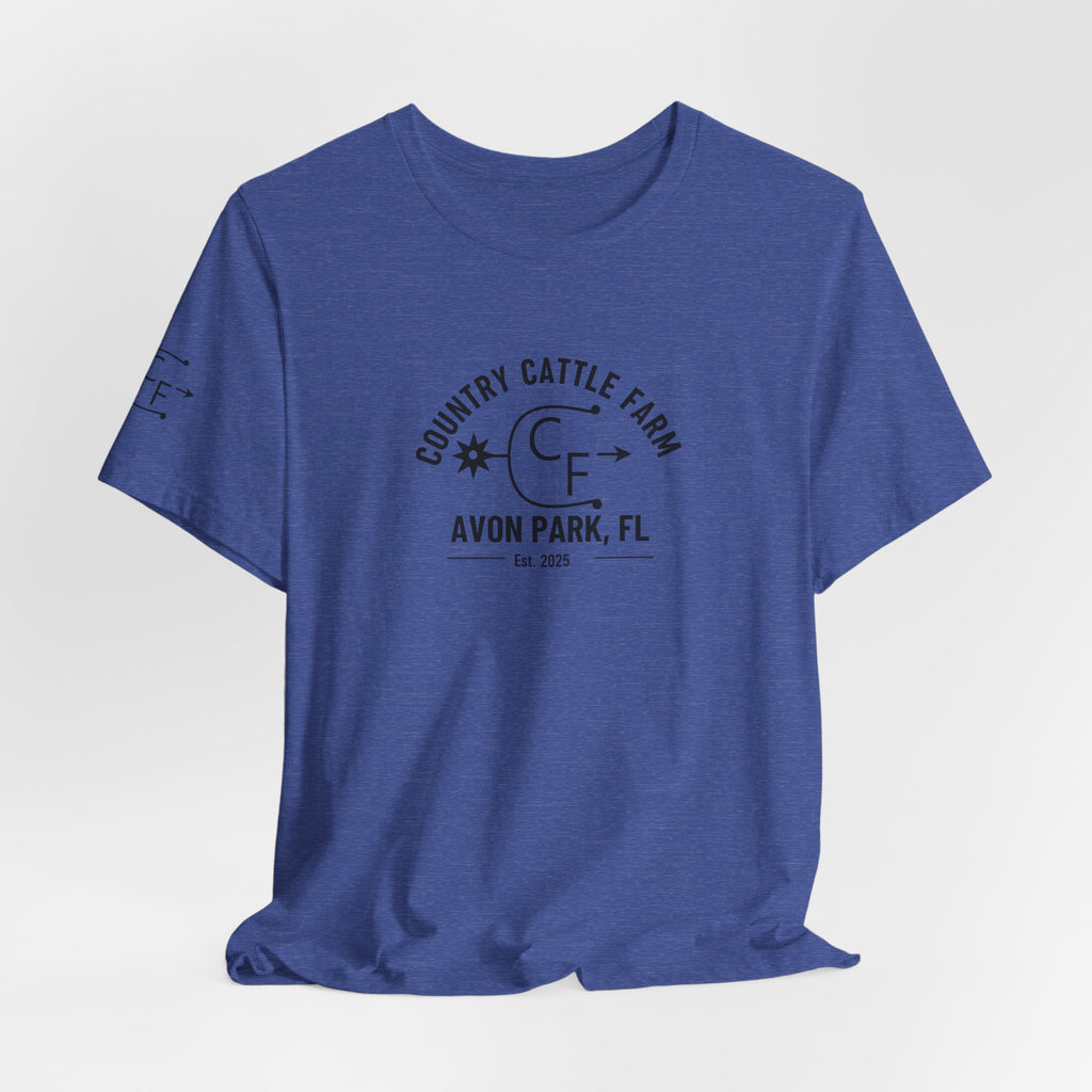 Country Cattle Farm Avon Park FL T-Shirt — Vintage Ranch Logo Tee