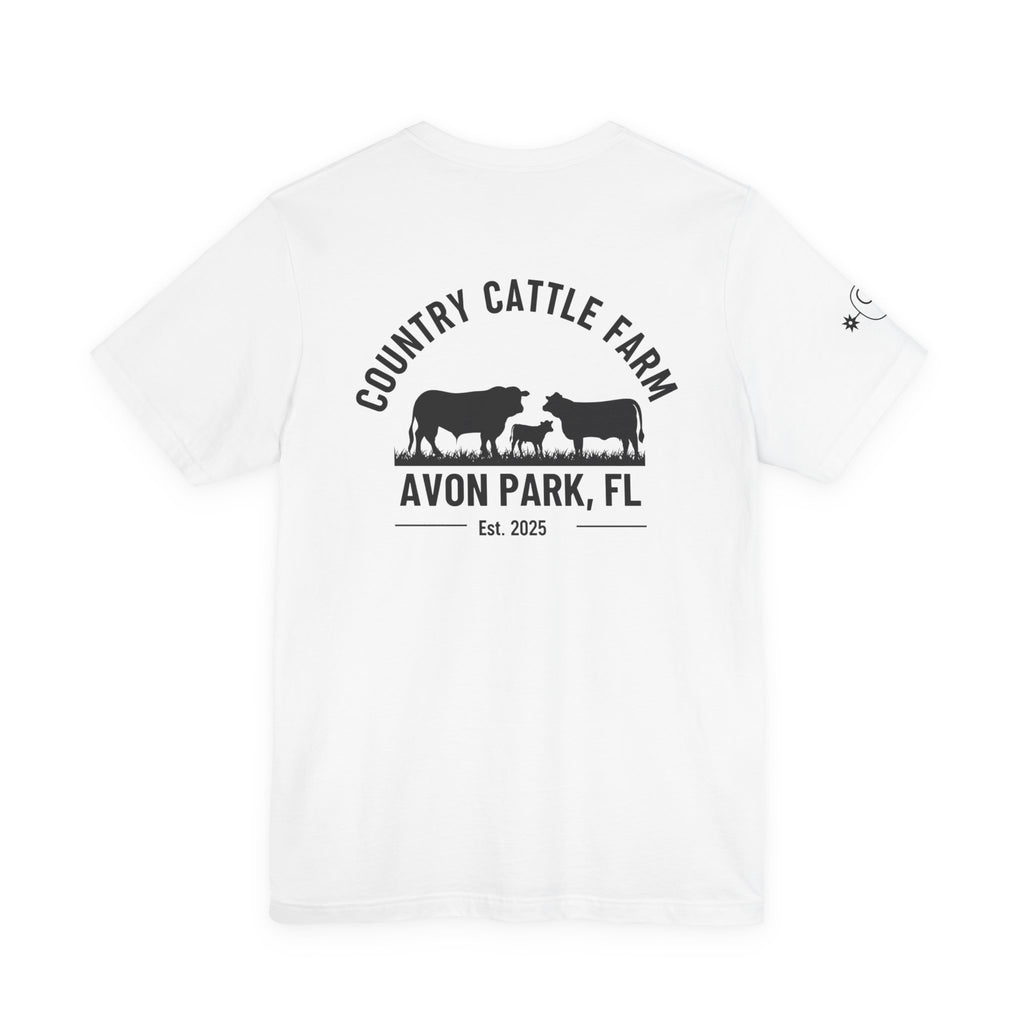 Country Cattle Farm Avon Park FL T-Shirt — Vintage Ranch Logo Tee
