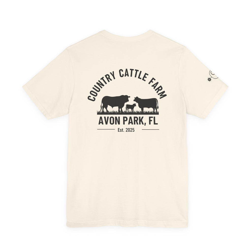Country Cattle Farm Avon Park FL T-Shirt — Vintage Ranch Logo Tee