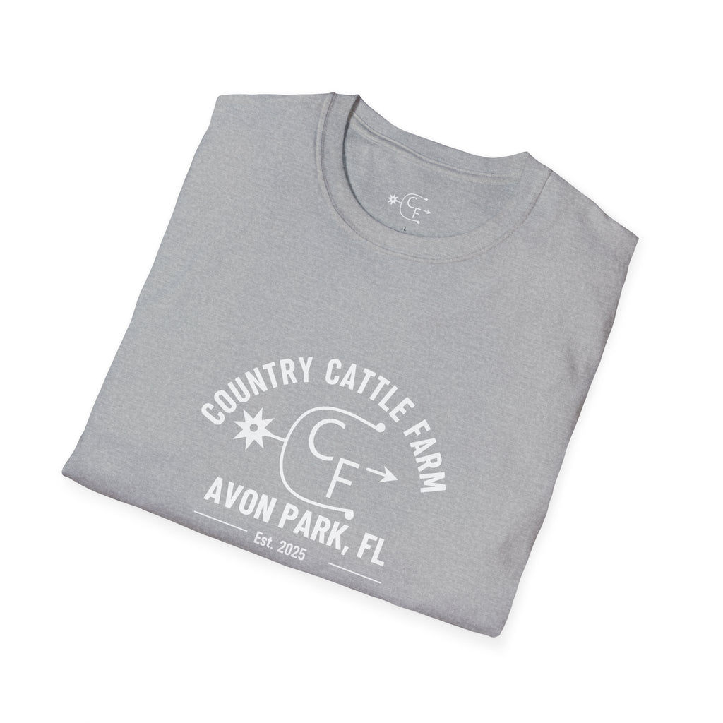 Country Cattle Farm T-Shirt – 'Dos vicios tengo en la vida' Cowboy & Horse Tee