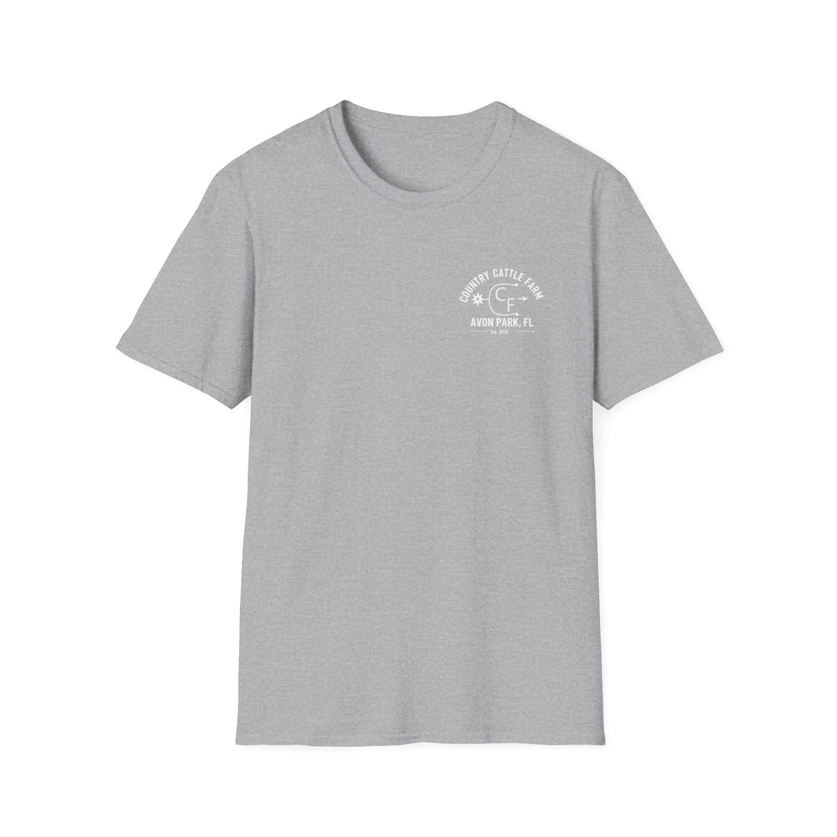 Country Cattle Farm Avon Park FL T‑Shirt — Vintage Ranch Logo Tee