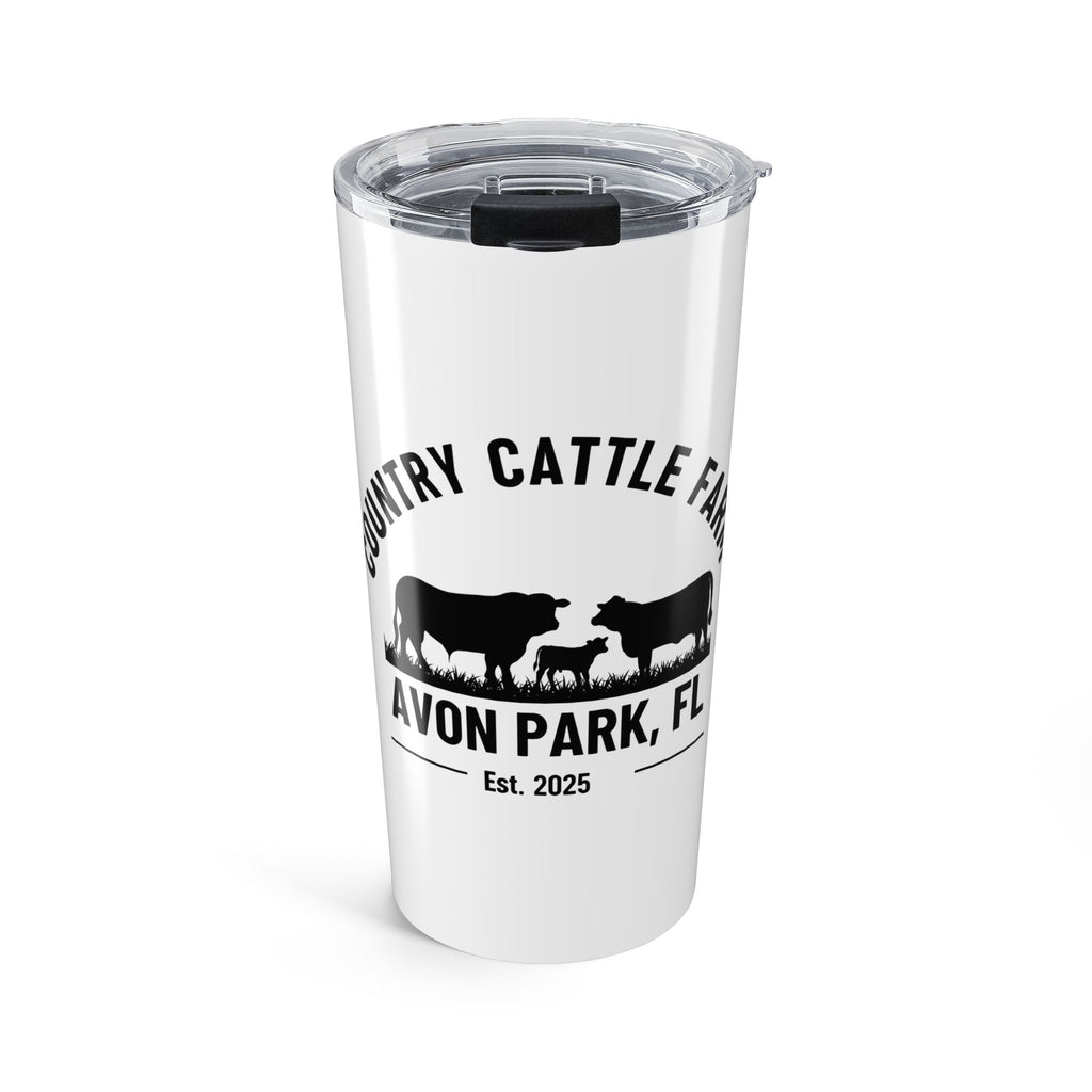 Cattle Ranch 20oz Tumbler — "Dairy Cattle" Custom Farm Travel Mug (Est. 2025)