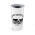 Cattle Ranch 20oz Tumbler — "Dairy Cattle" Custom Farm Travel Mug (Est. 2025)