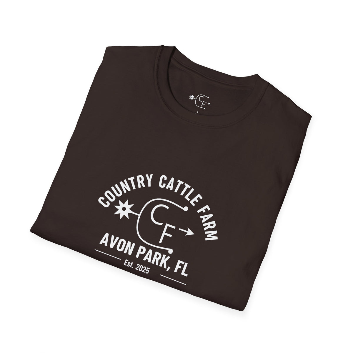 Country Cattle Farm T-Shirt – 'Dos vicios tengo en la vida' Cowboy & Horse Tee