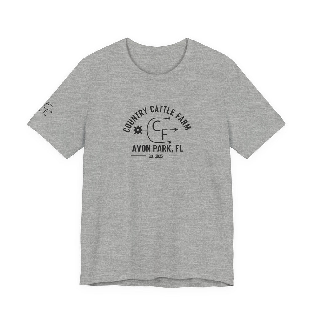 Country Cattle Farm Avon Park FL T-Shirt — Vintage Ranch Logo Tee