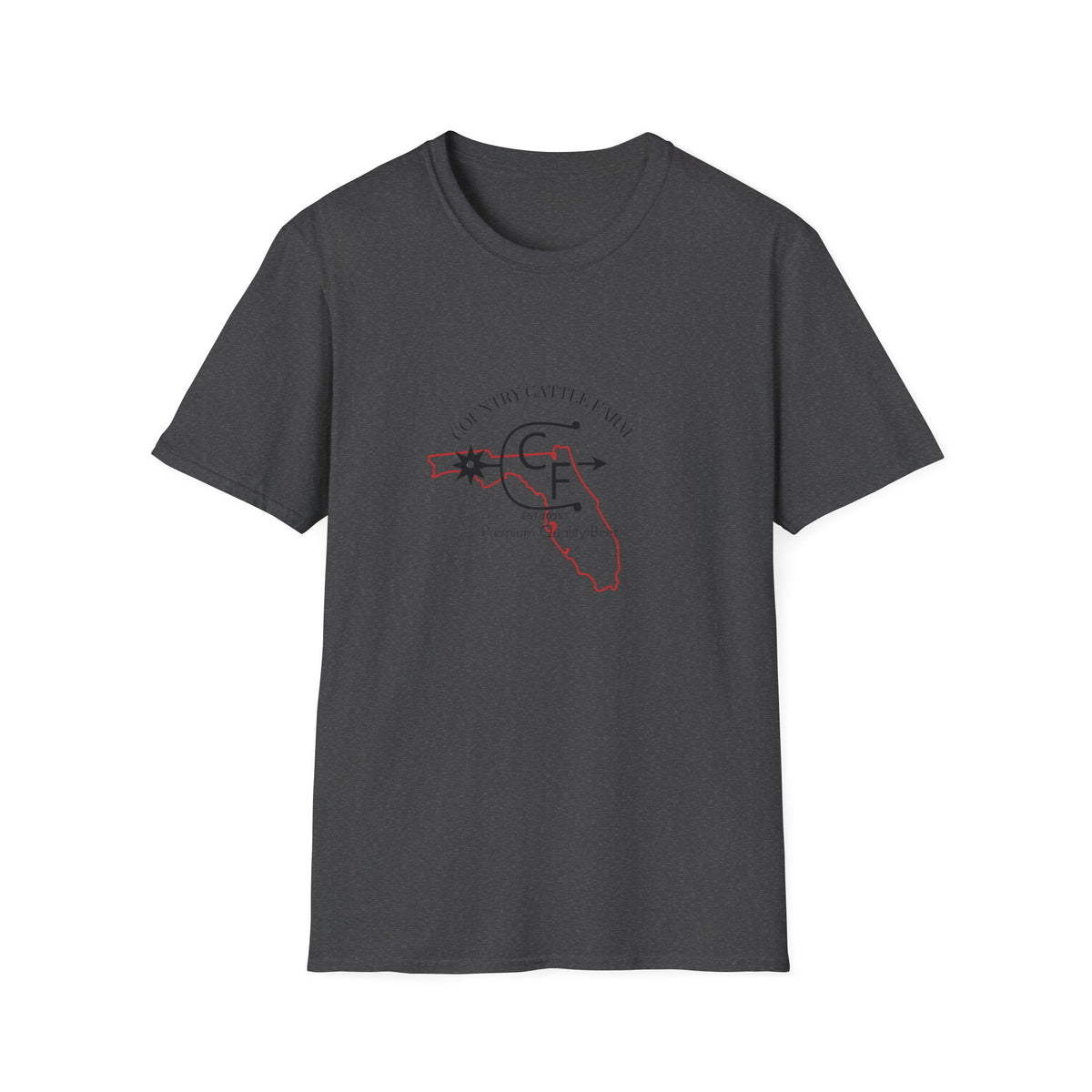 Florida Vintage Farm Graphic T-Shirt — "Born and Grown in Florida"