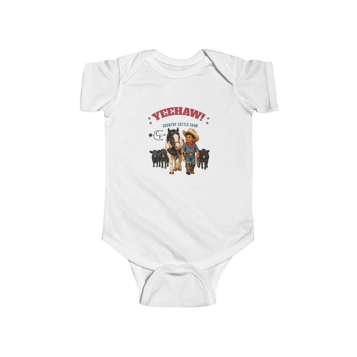 Yeehaw Florida Baby Bodysuit