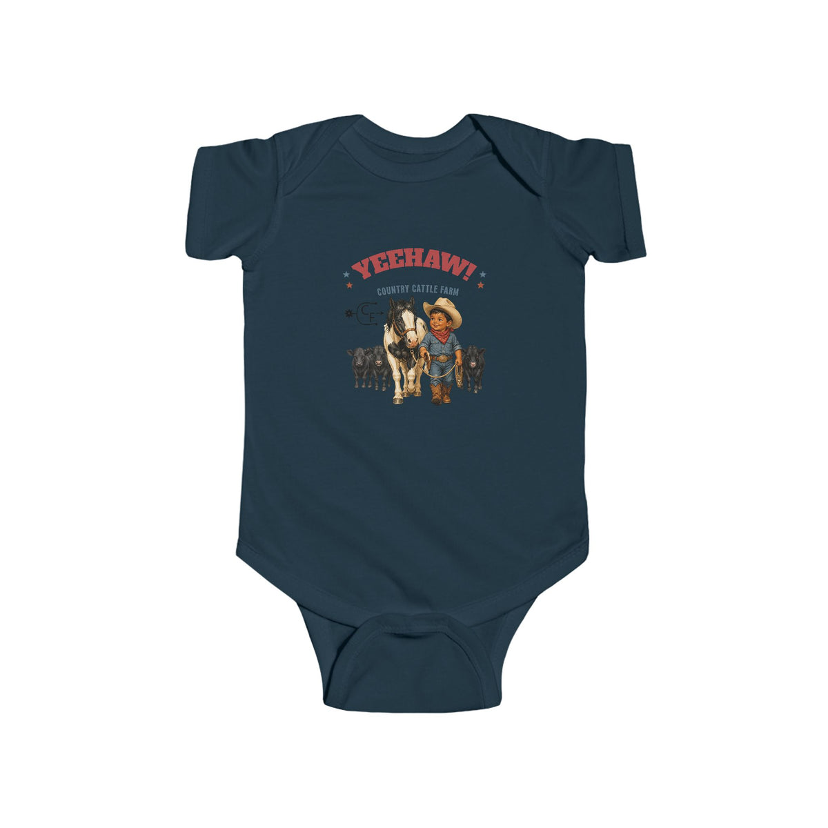 Yeehaw Florida Baby Bodysuit