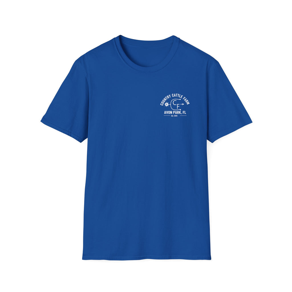 Country Cattle Farm Avon Park FL T‑Shirt — Vintage Ranch Logo Tee