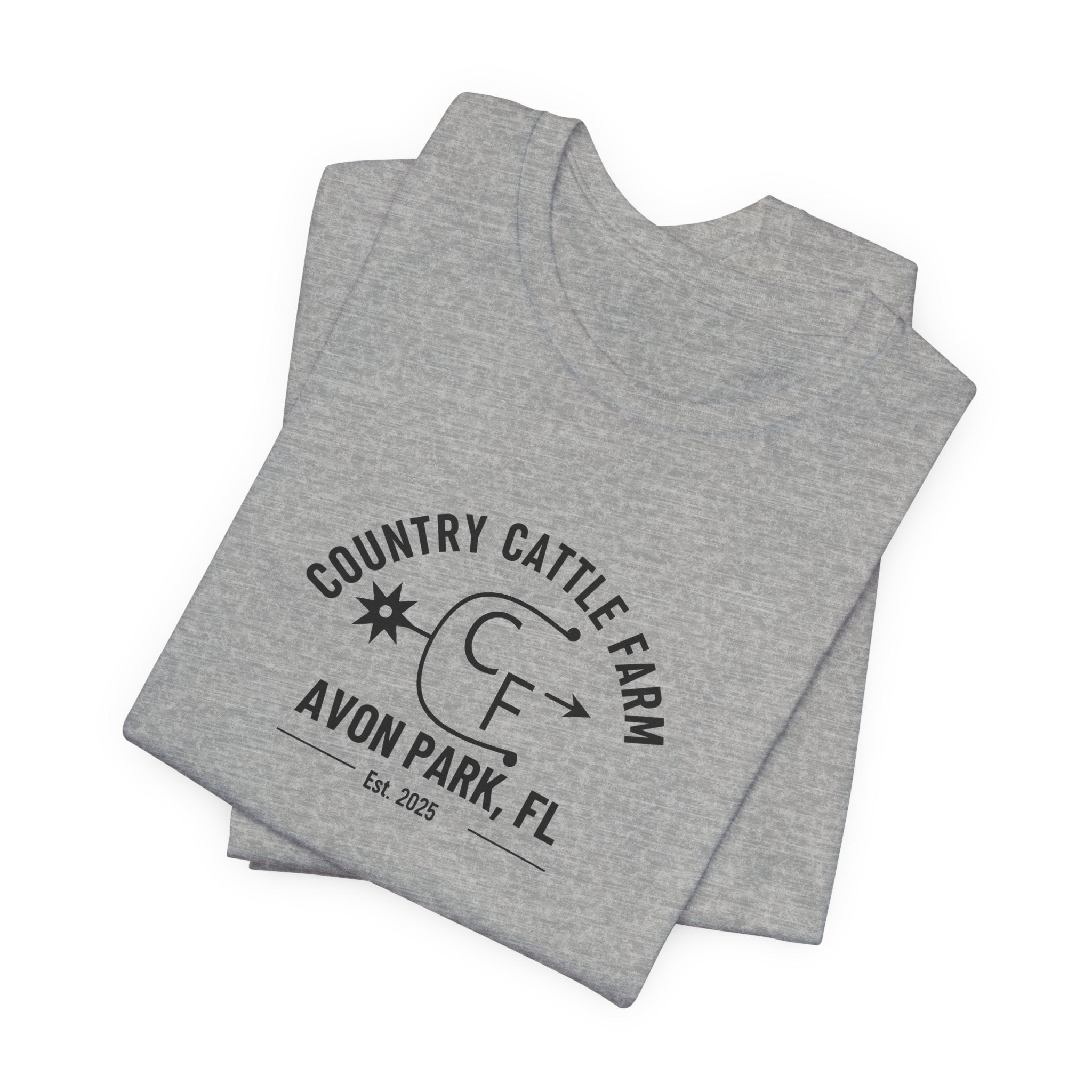 Country Cattle Farm Avon Park FL T-Shirt — Vintage Ranch Logo Tee