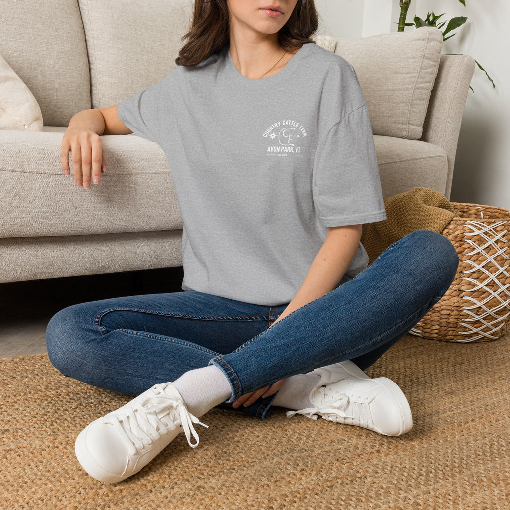 Country Cattle Farm Avon Park FL T‑Shirt — Vintage Ranch Logo Tee