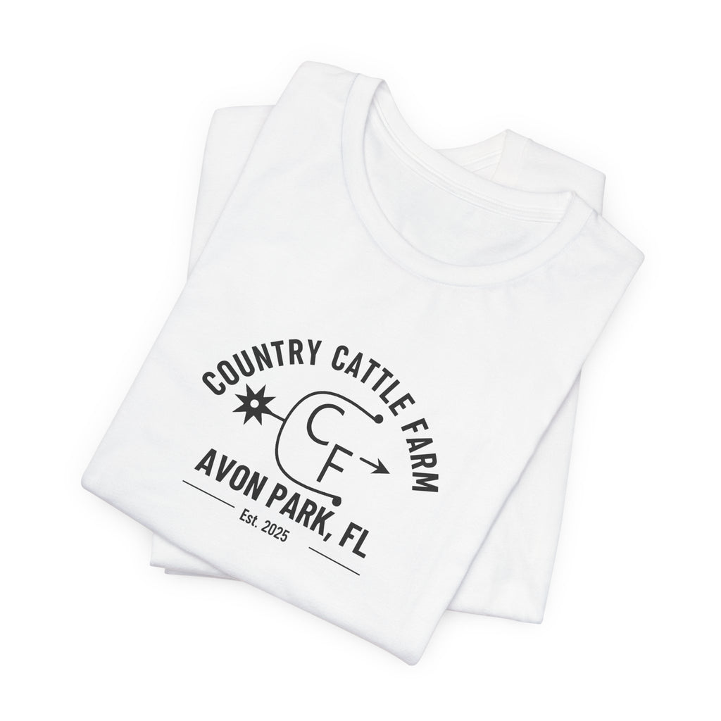 Country Cattle Farm Avon Park FL T-Shirt — Vintage Ranch Logo Tee