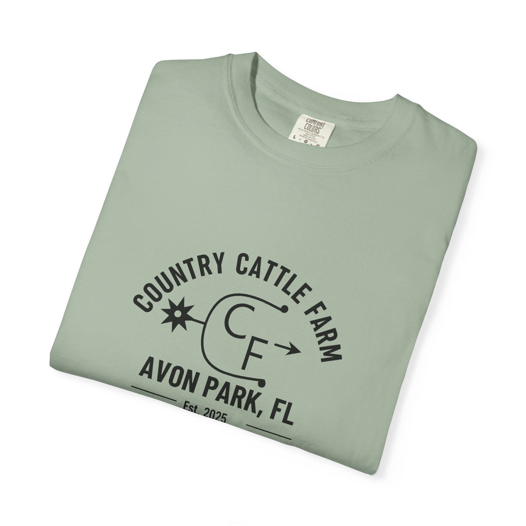 Country Cattle Farm T-Shirt — Avon Park, FL Ranch Tee (Est. 2025)