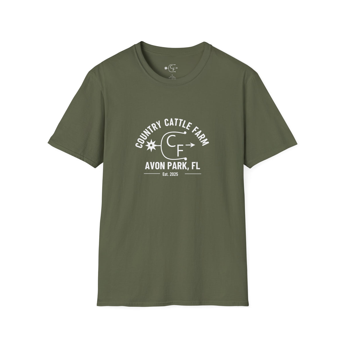 Country Cattle Farm T-Shirt – 'Dos vicios tengo en la vida' Cowboy & Horse Tee