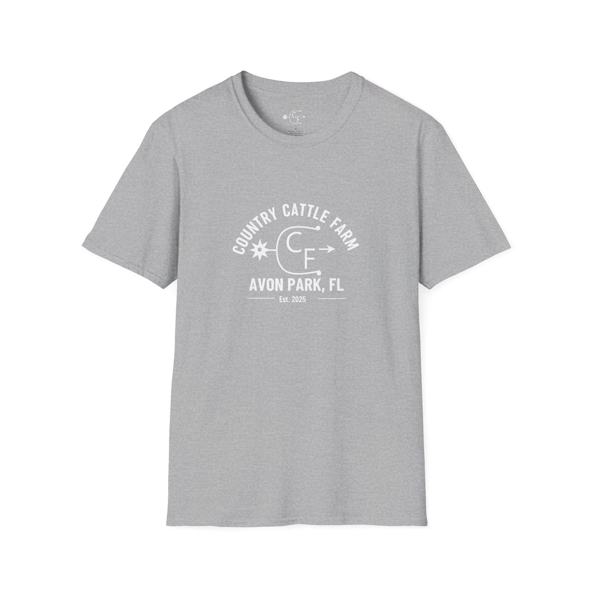 Country Cattle Farm T-Shirt – 'Dos vicios tengo en la vida' Cowboy & Horse Tee