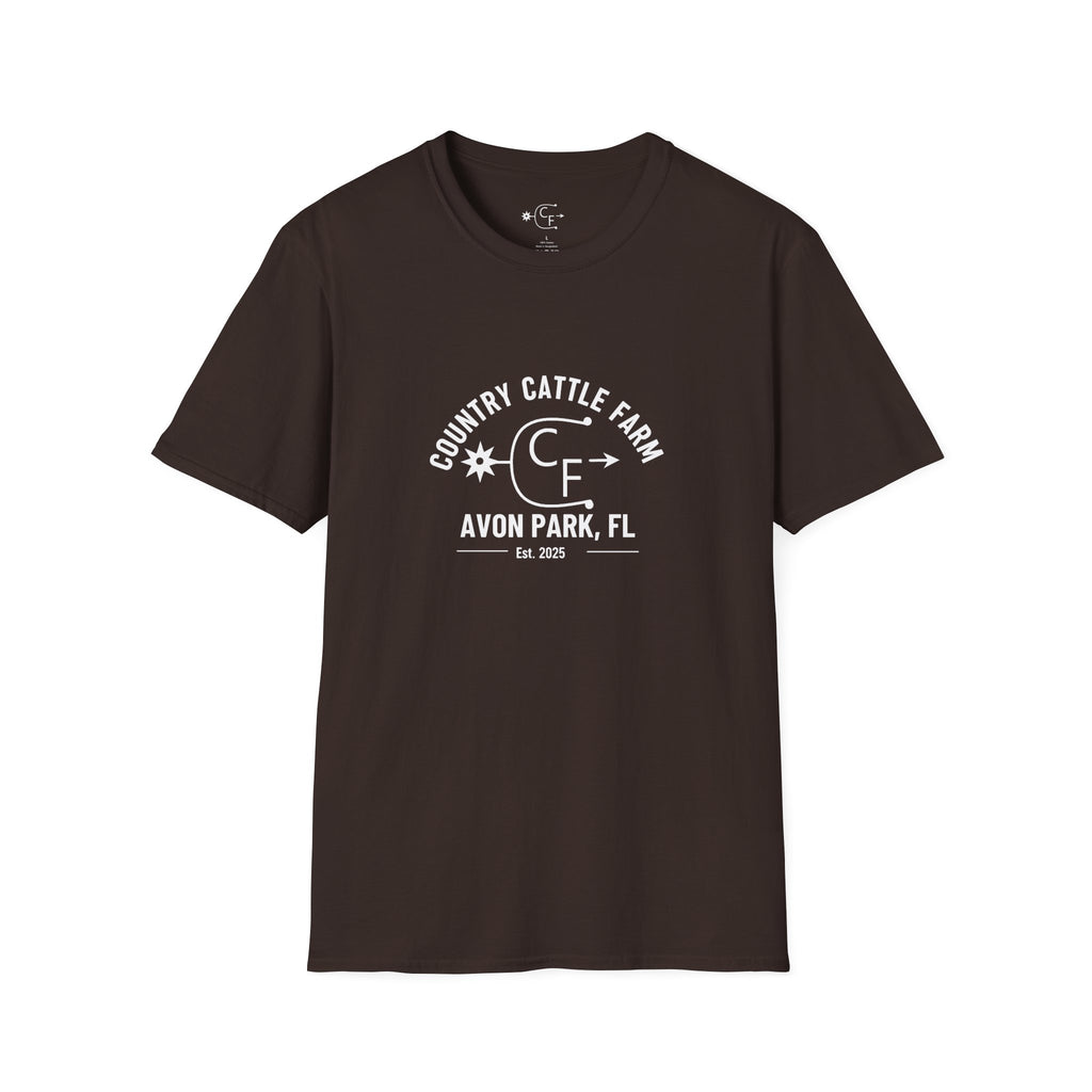 Country Cattle Farm T-Shirt – 'Dos vicios tengo en la vida' Cowboy & Horse Tee