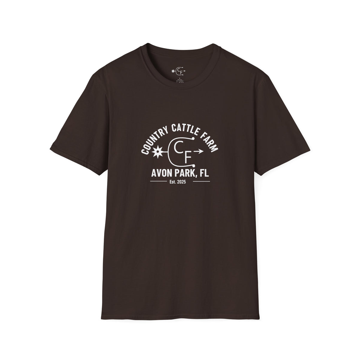 Country Cattle Farm T-Shirt – 'Dos vicios tengo en la vida' Cowboy & Horse Tee