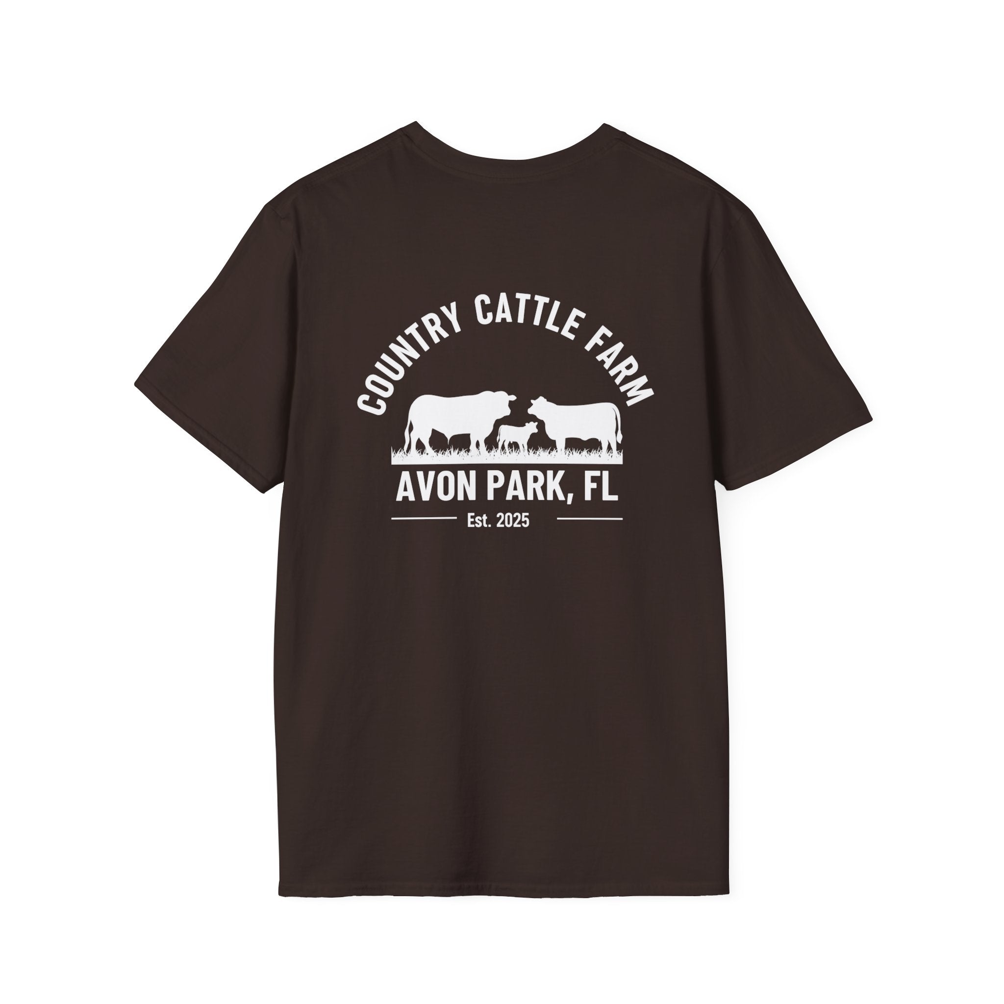Country Cattle Farm Avon Park FL T‑Shirt — Vintage Ranch Logo Tee
