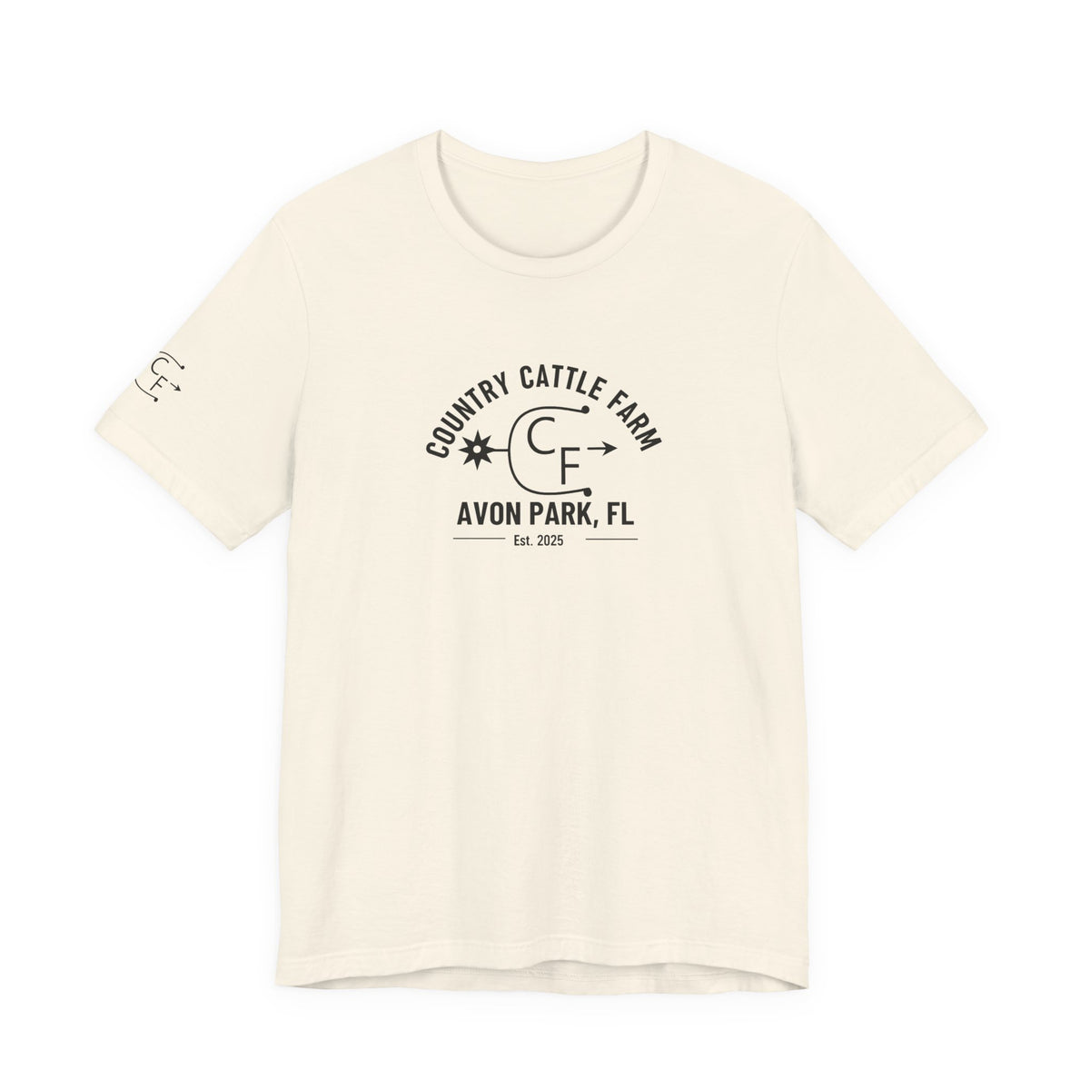 Country Cattle Farm Avon Park FL T-Shirt — Vintage Ranch Logo Tee