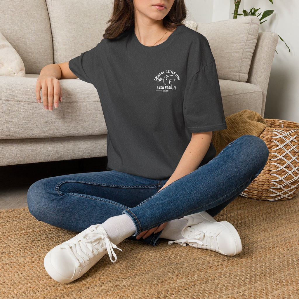 Country Cattle Farm Avon Park FL T‑Shirt — Vintage Ranch Logo Tee