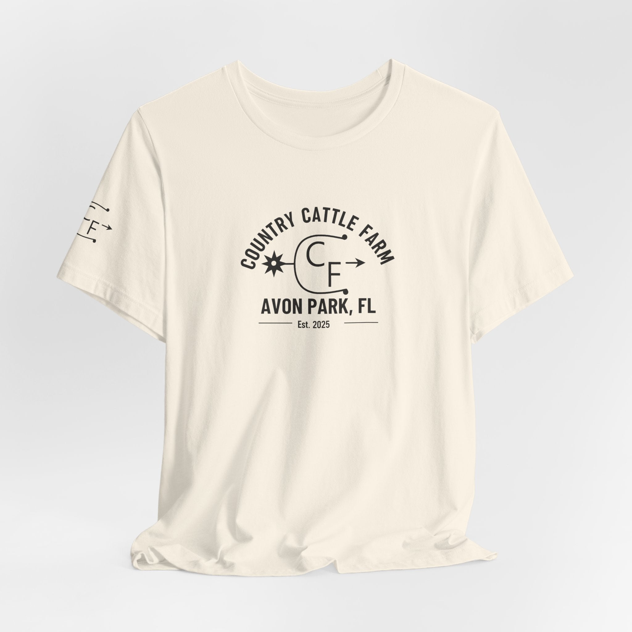 Country Cattle Farm Avon Park FL T-Shirt — Vintage Ranch Logo Tee