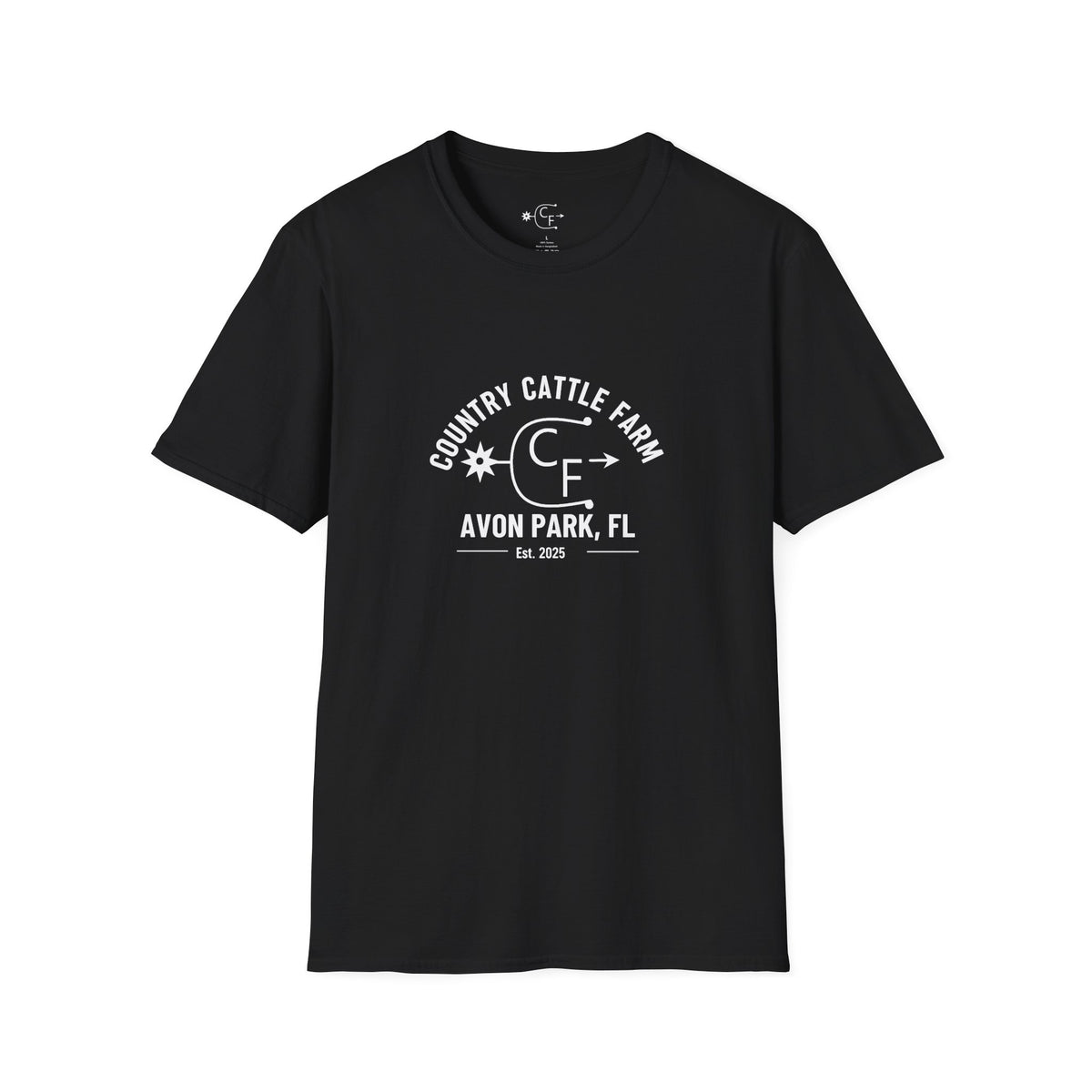 Country Cattle Farm T-Shirt – 'Dos vicios tengo en la vida' Cowboy & Horse Tee