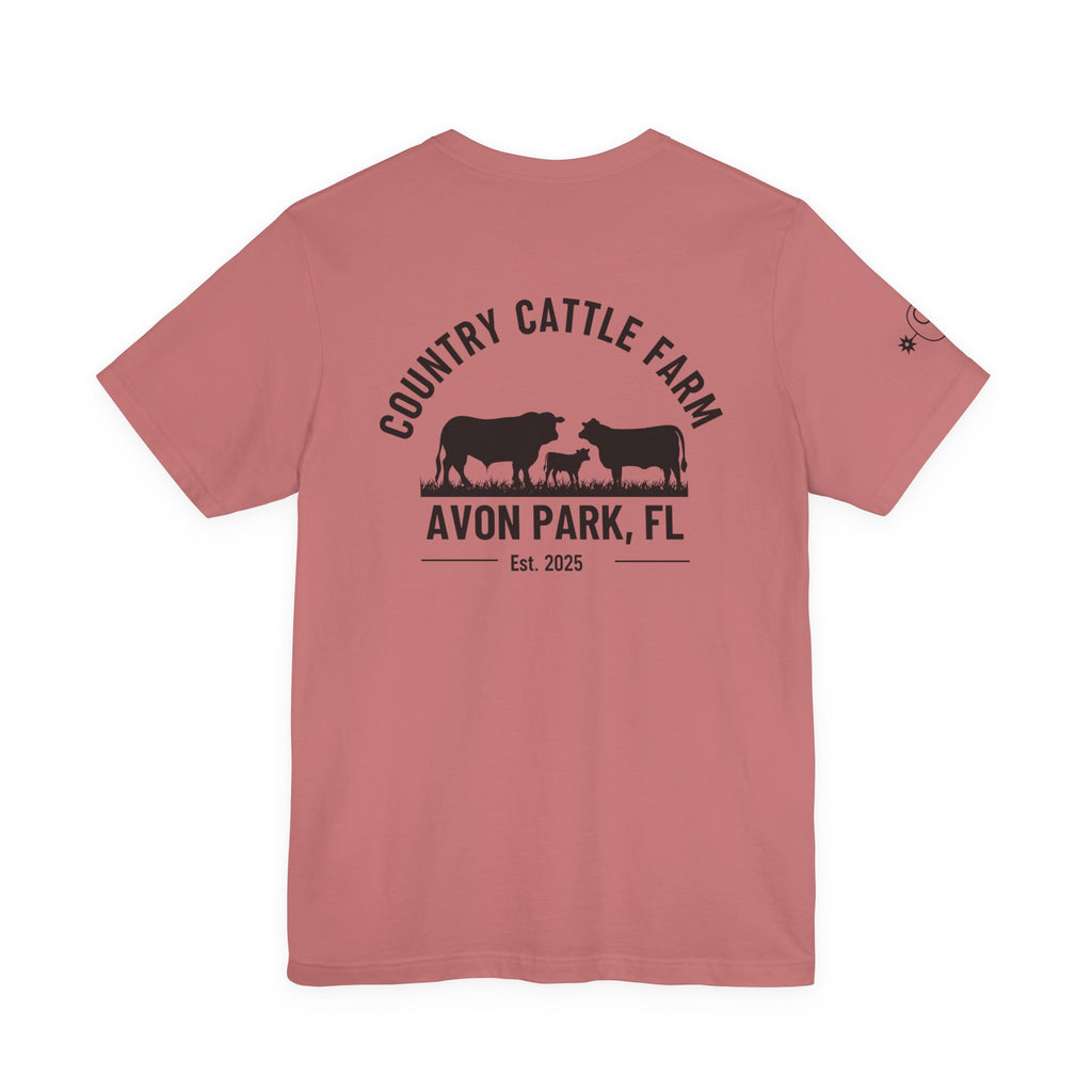 Country Cattle Farm Avon Park FL T-Shirt — Vintage Ranch Logo Tee