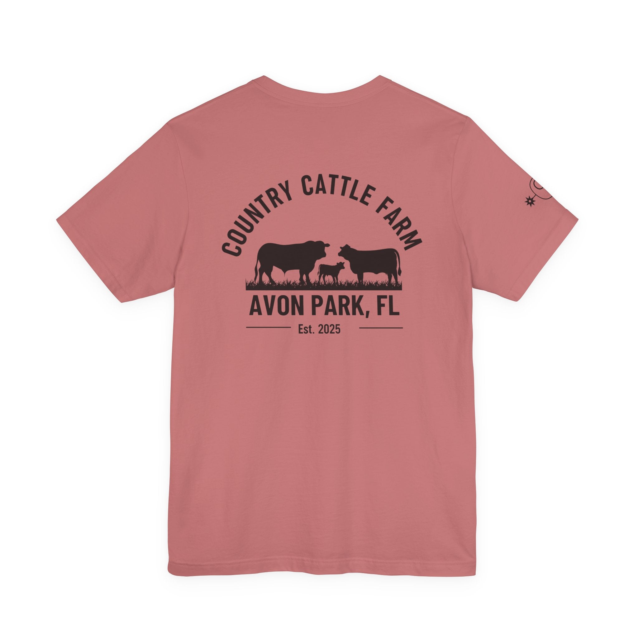 Country Cattle Farm Avon Park FL T-Shirt — Vintage Ranch Logo Tee