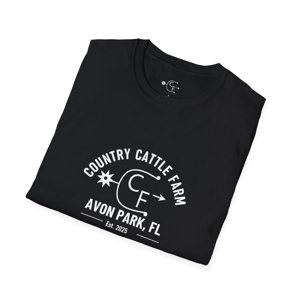 Country Cattle Farm T-Shirt – 'Dos vicios tengo en la vida' Cowboy & Horse Tee