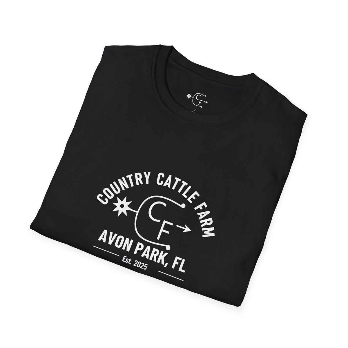Country Cattle Farm T-Shirt – 'Dos vicios tengo en la vida' Cowboy & Horse Tee