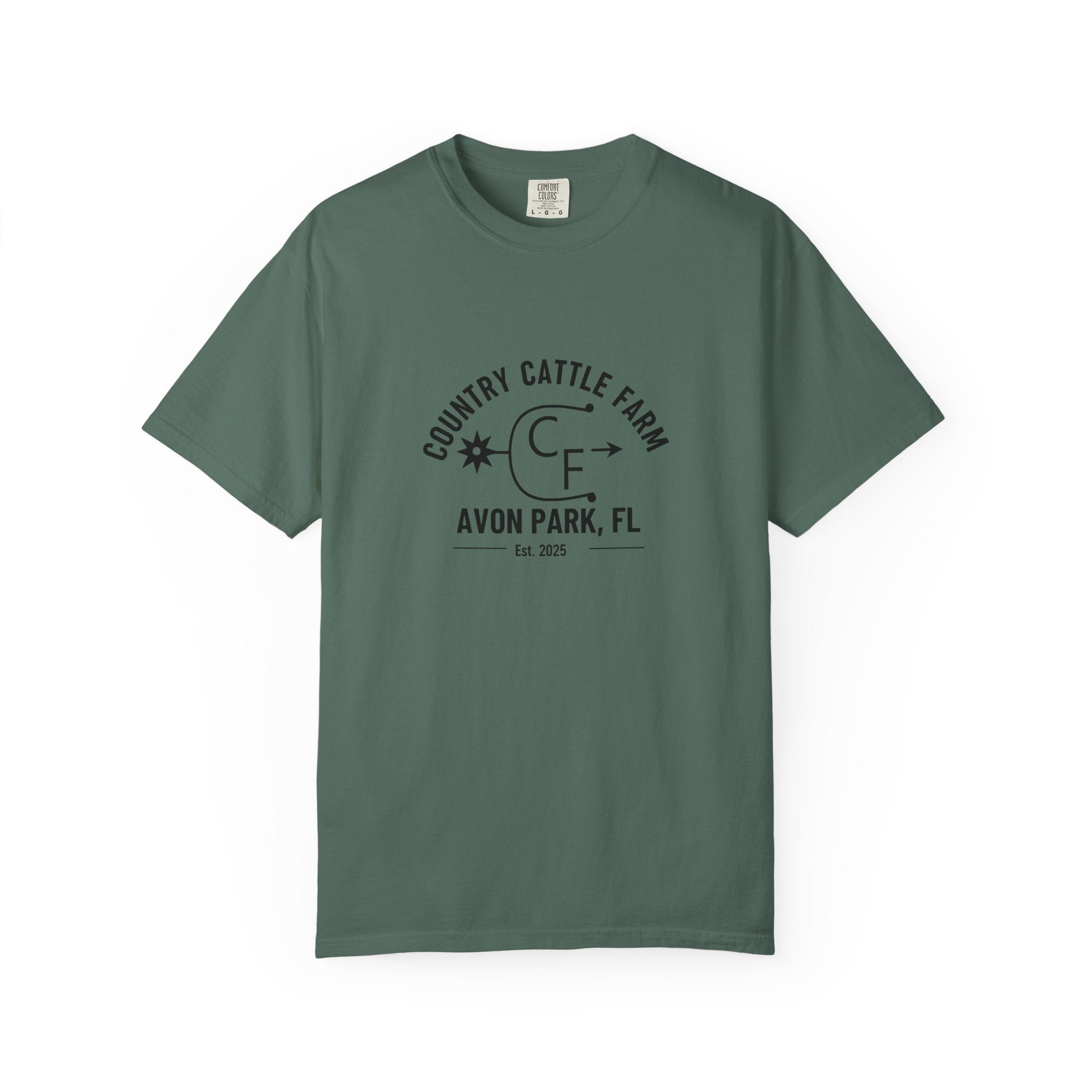 Country Cattle Farm T-Shirt — Avon Park, FL Ranch Tee (Est. 2025)
