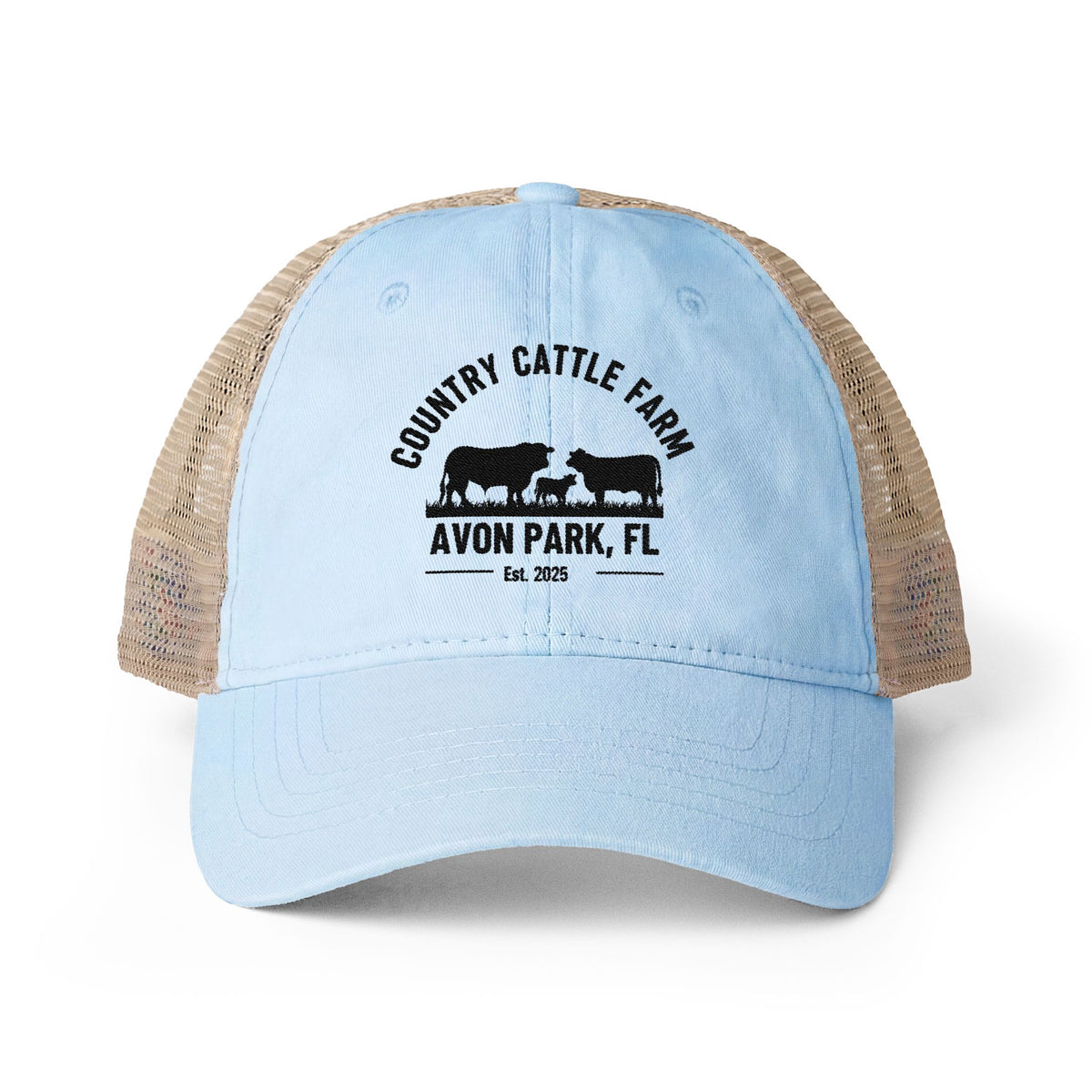 Women's Washed Mesh-Back Cap