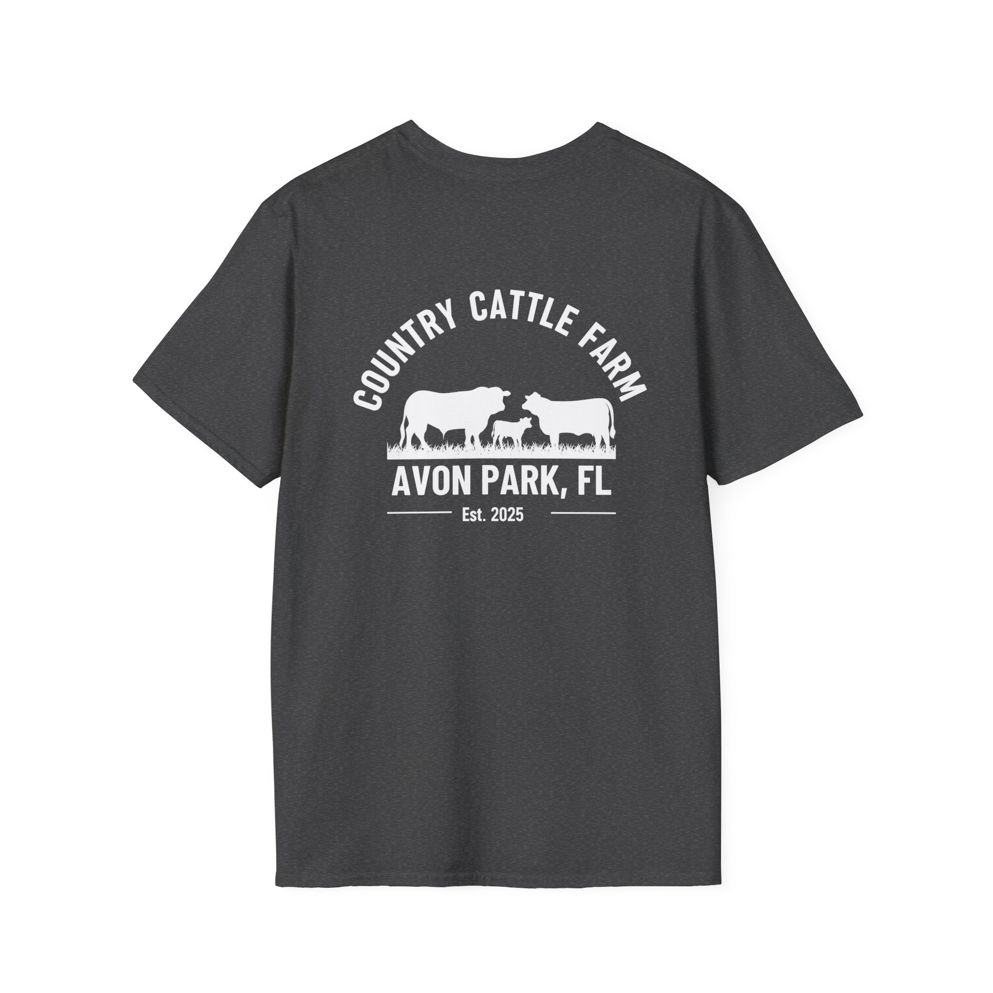 Country Cattle Farm Avon Park FL T‑Shirt — Vintage Ranch Logo Tee