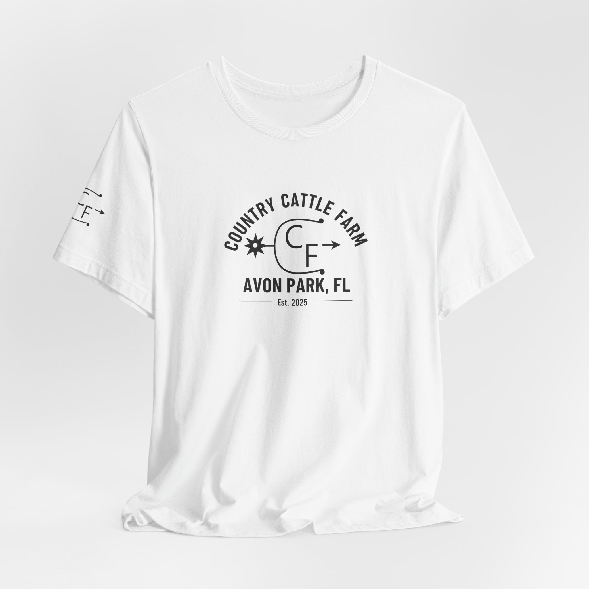 Country Cattle Farm Avon Park FL T-Shirt — Vintage Ranch Logo Tee
