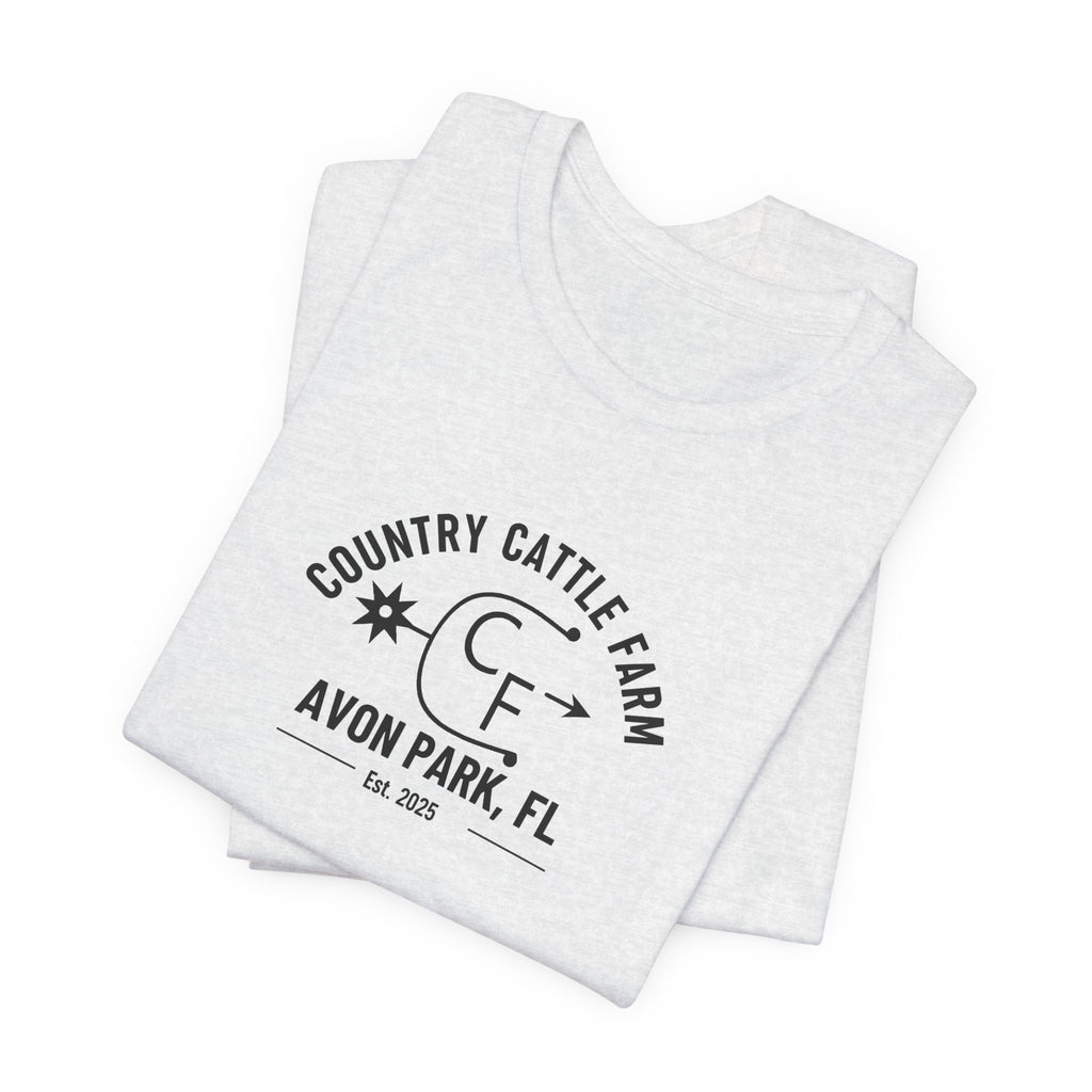 Country Cattle Farm Avon Park FL T-Shirt — Vintage Ranch Logo Tee