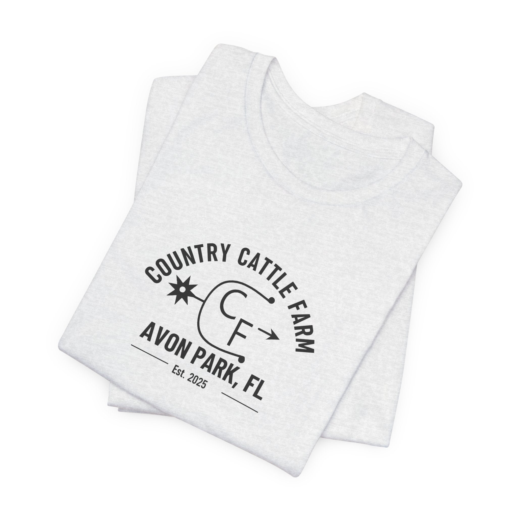 Country Cattle Farm Avon Park FL T-Shirt — Vintage Ranch Logo Tee