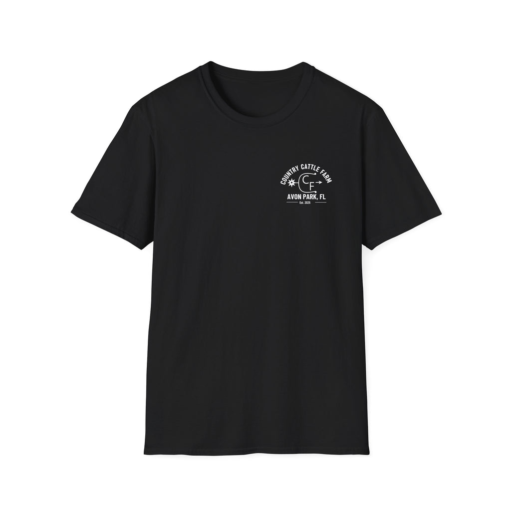 Country Cattle Farm Avon Park FL T‑Shirt — Vintage Ranch Logo Tee