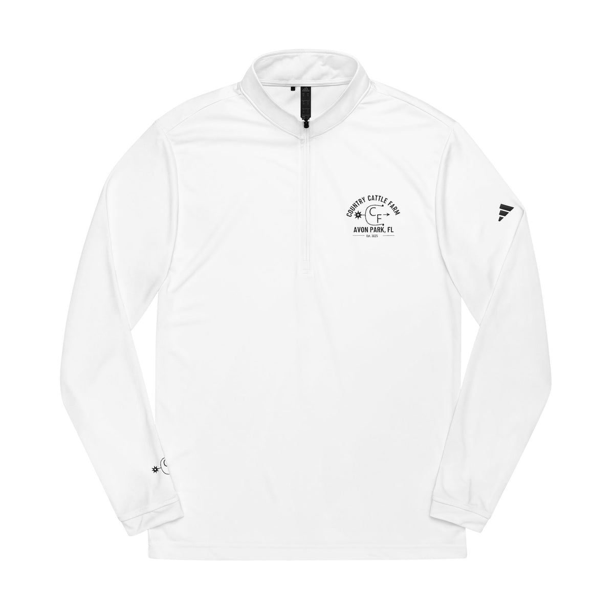 adidas® Quarter-Zip Pullover (Embroidery)