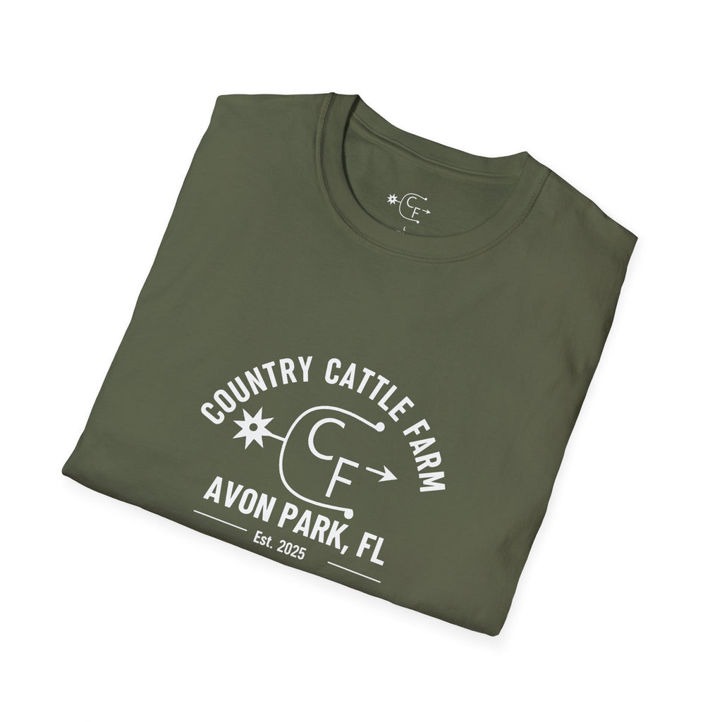 Country Cattle Farm T-Shirt – 'Dos vicios tengo en la vida' Cowboy & Horse Tee