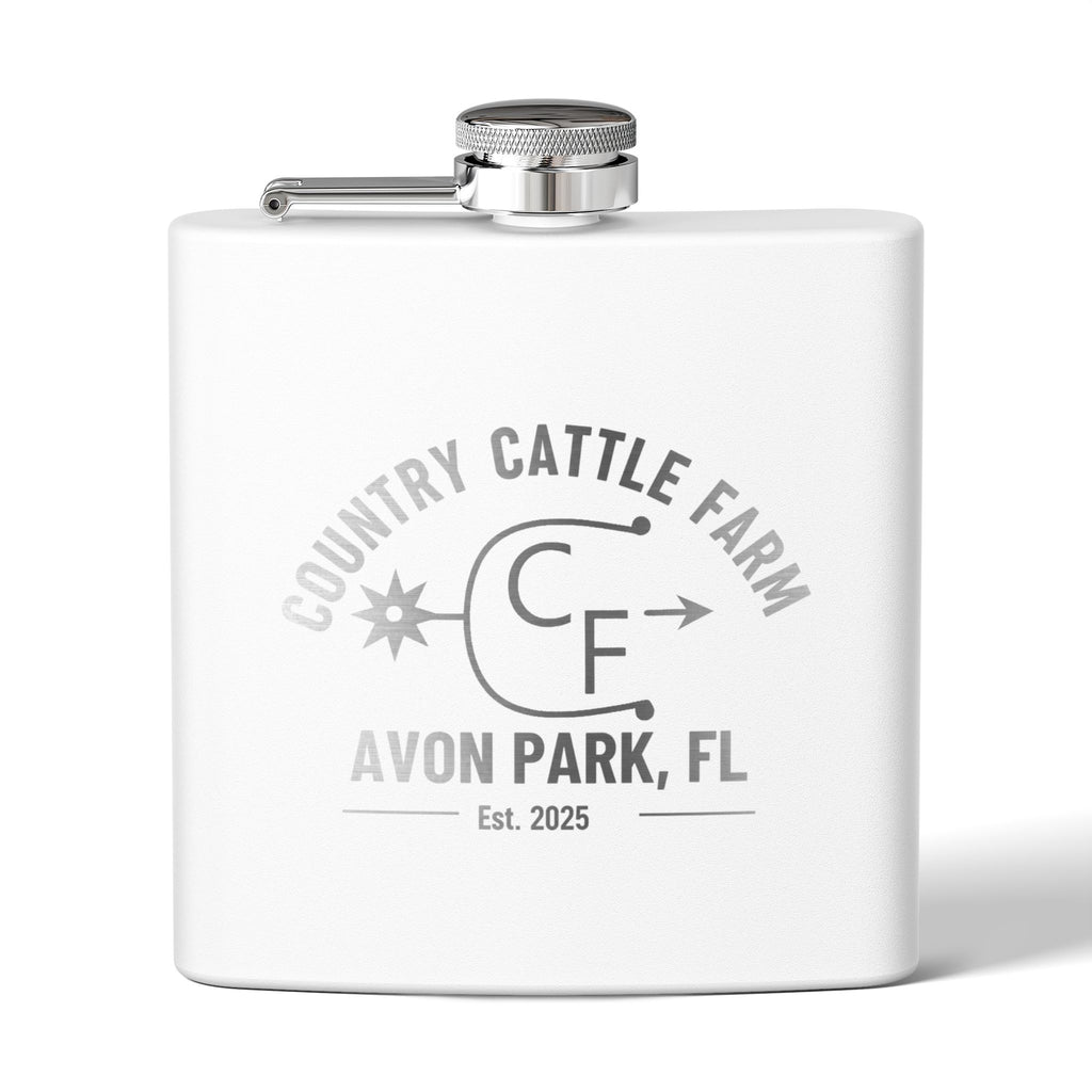 Stainless Steel Flask, 6oz