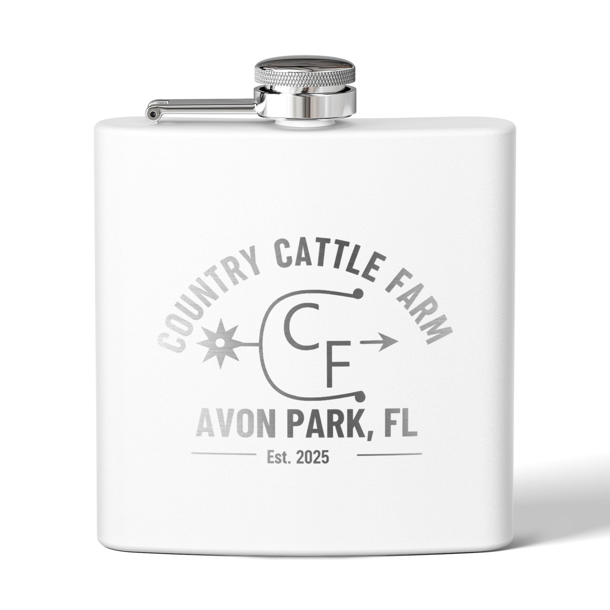 Stainless Steel Flask, 6oz