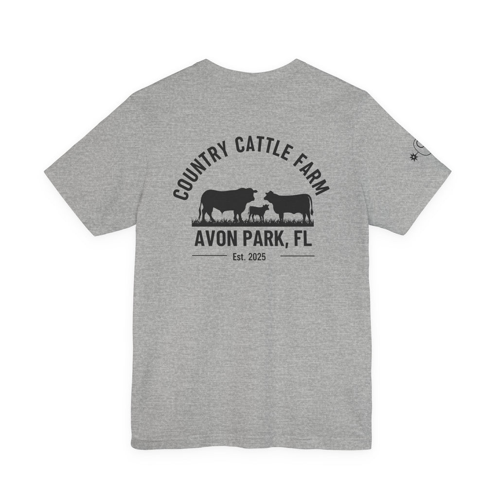 Country Cattle Farm Avon Park FL T-Shirt — Vintage Ranch Logo Tee