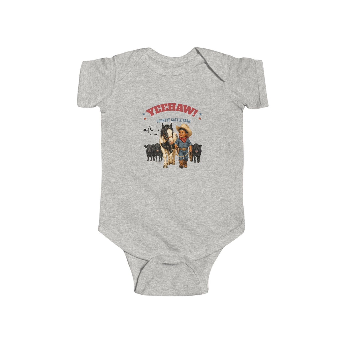 Yeehaw Florida Baby Bodysuit