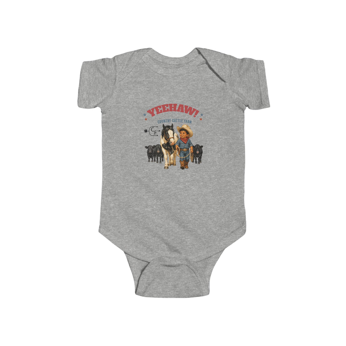 Yeehaw Florida Baby Bodysuit