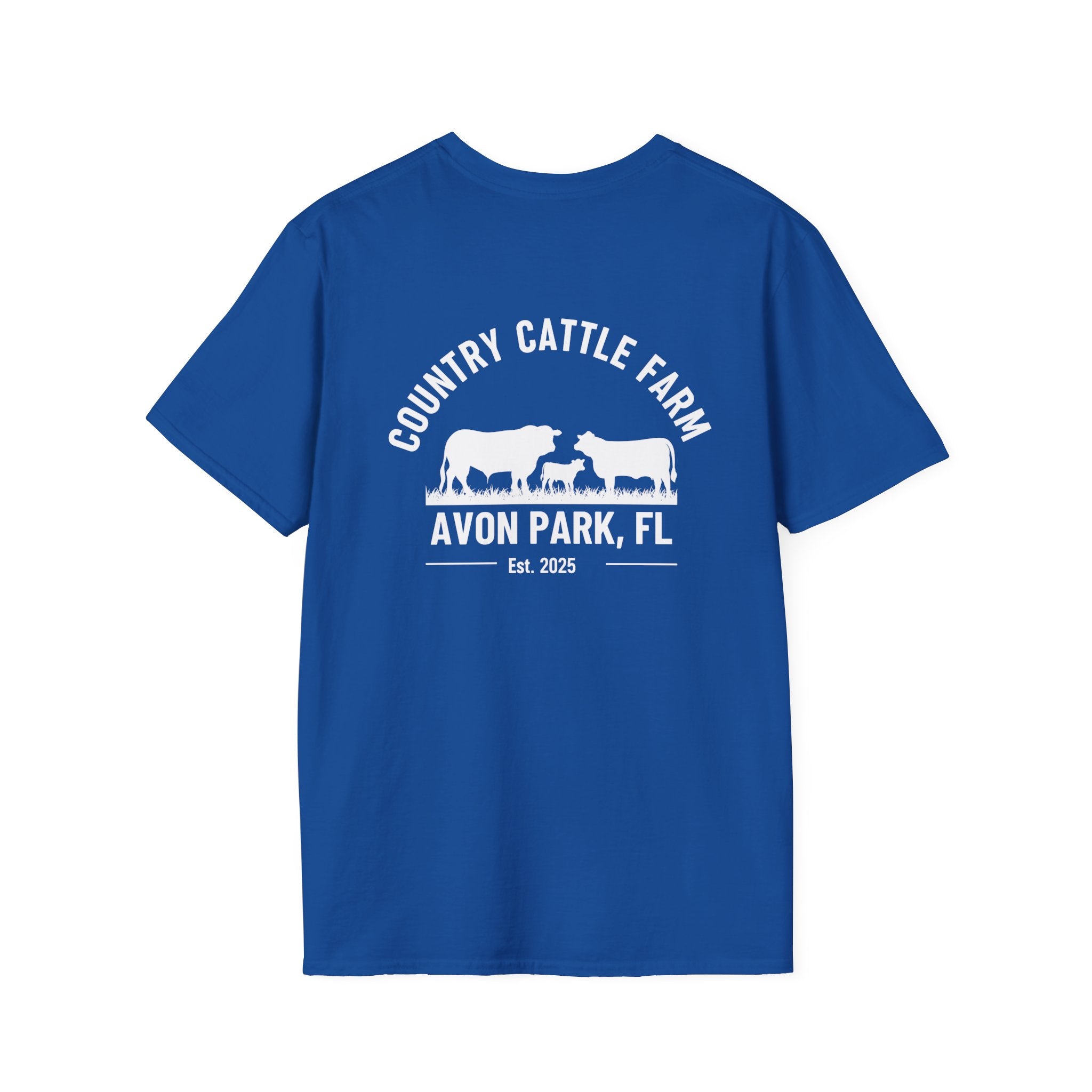 Country Cattle Farm Avon Park FL T‑Shirt — Vintage Ranch Logo Tee